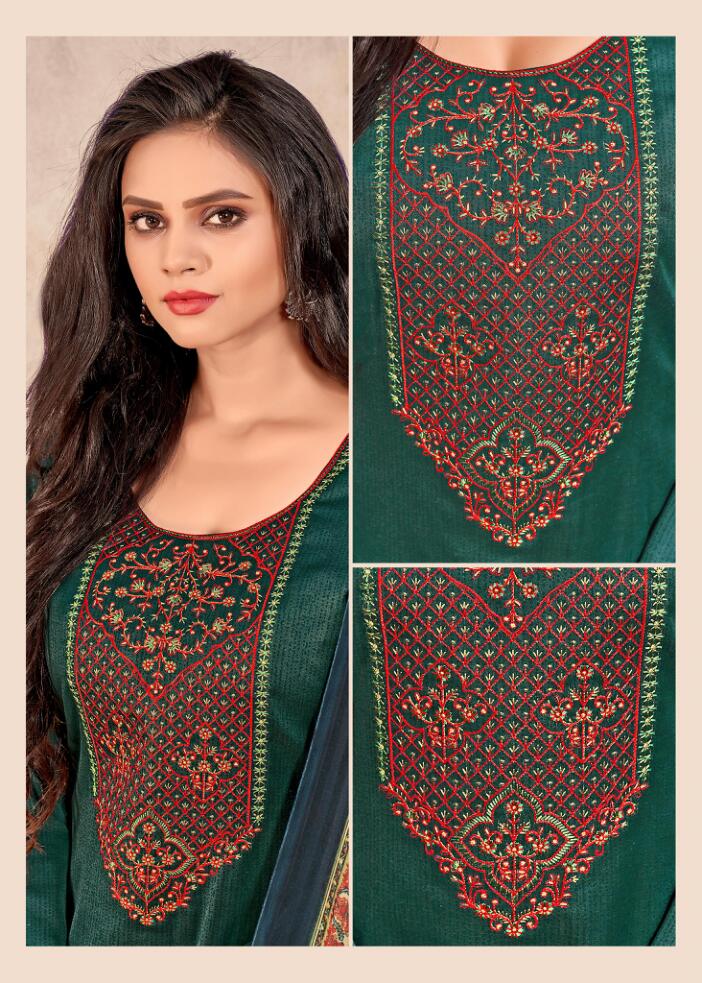Floreon Trends Naisha 2 Fancy Cotton Printed Casual Wear Dress Material Collection